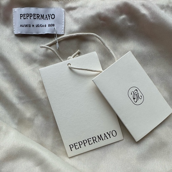 NWT Peppermayo Women’s Xander Sequin Halter Top - Gold, Size 6, Festival Fashion - Picture 5 of 8